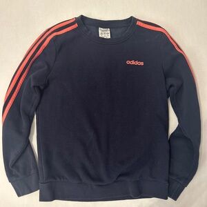 Adidas Women's Essentials 3-stripes Fleece Sweatshirt. Size Small.